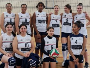 equipe fille M 21 volley rosny sous bois